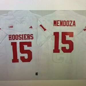 🤭Fernando Mendoza Stitched White Jersey Vapor😲